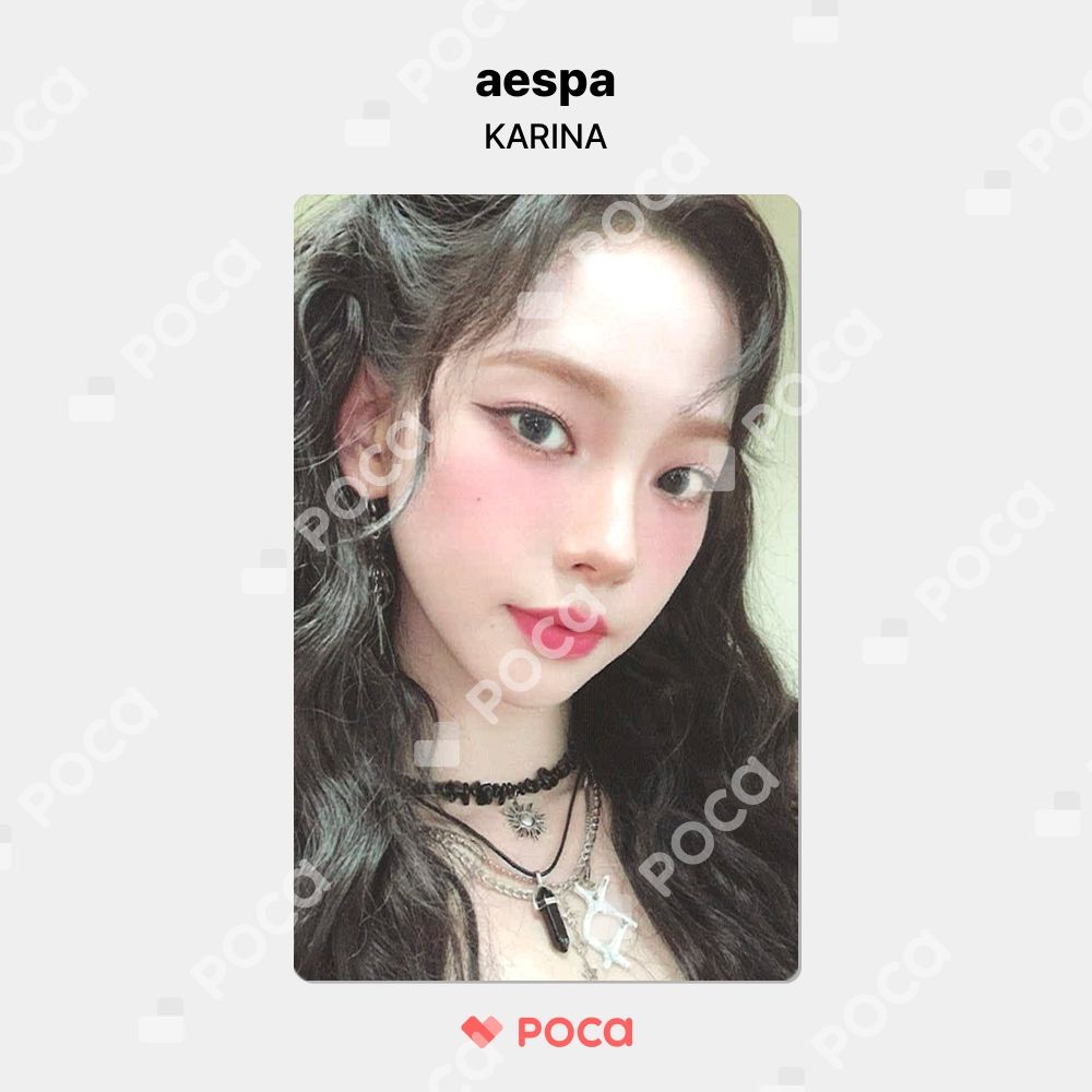 aespa カリナ　トレカ aespa カリナ トレカ 3rd Anniversary Lucky Card Set 公式