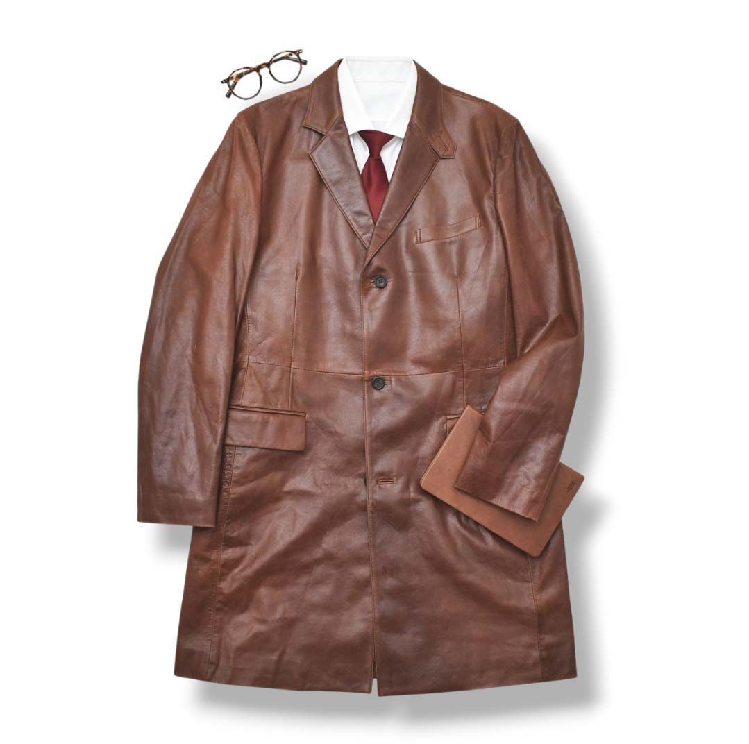 ポールスミス ブラウン チェスターコート 洗練された正統派、ポール