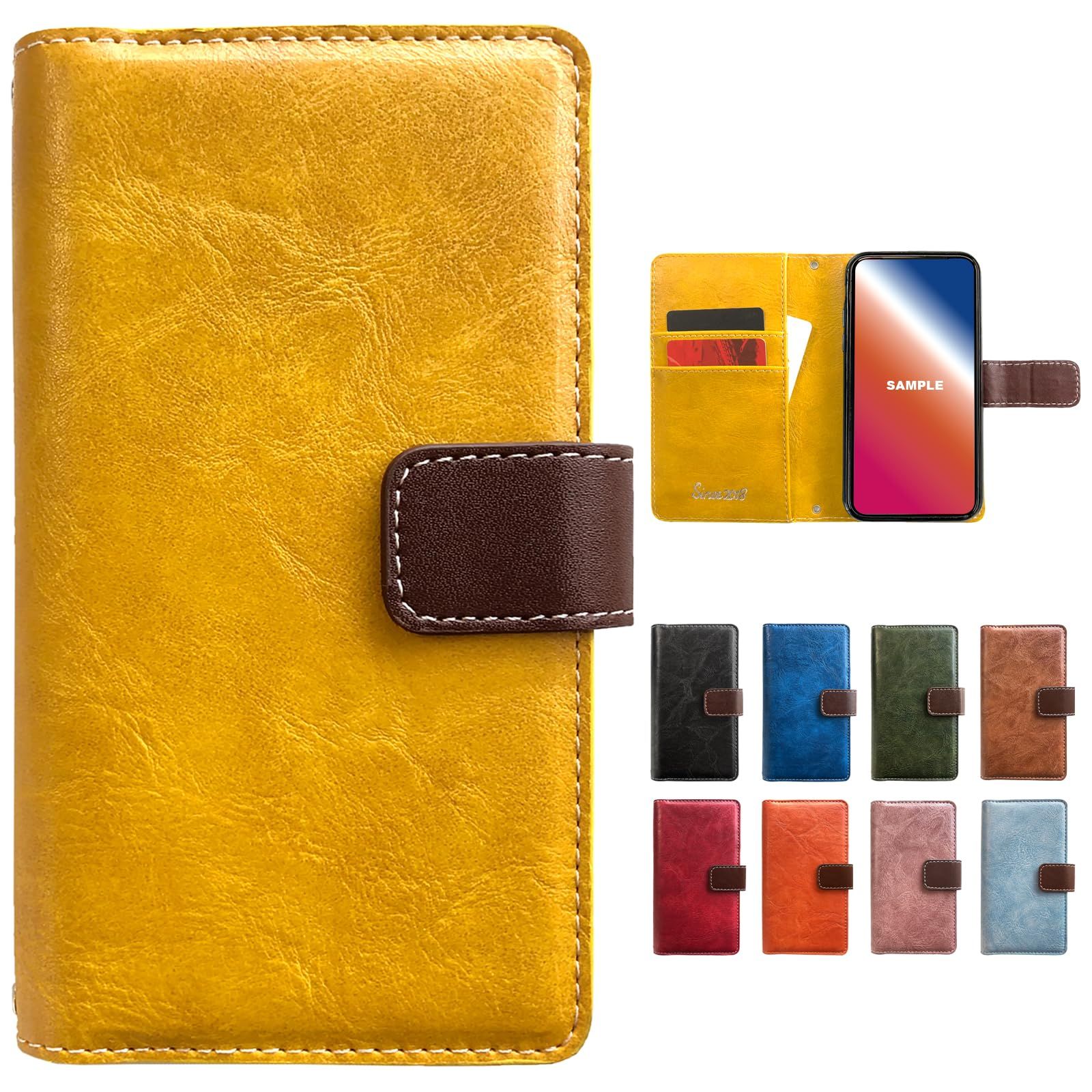 【人気商品】SC-04Jケース SC04J SC-04Jカバー 手帳型 SC04Jケース SC04Jカバー カバー GALAXYFeel ケース 手帳ケース Feel 手帳型ケース スマホケース GALAXY 男爵 SC-04J ゴールデンイエロー