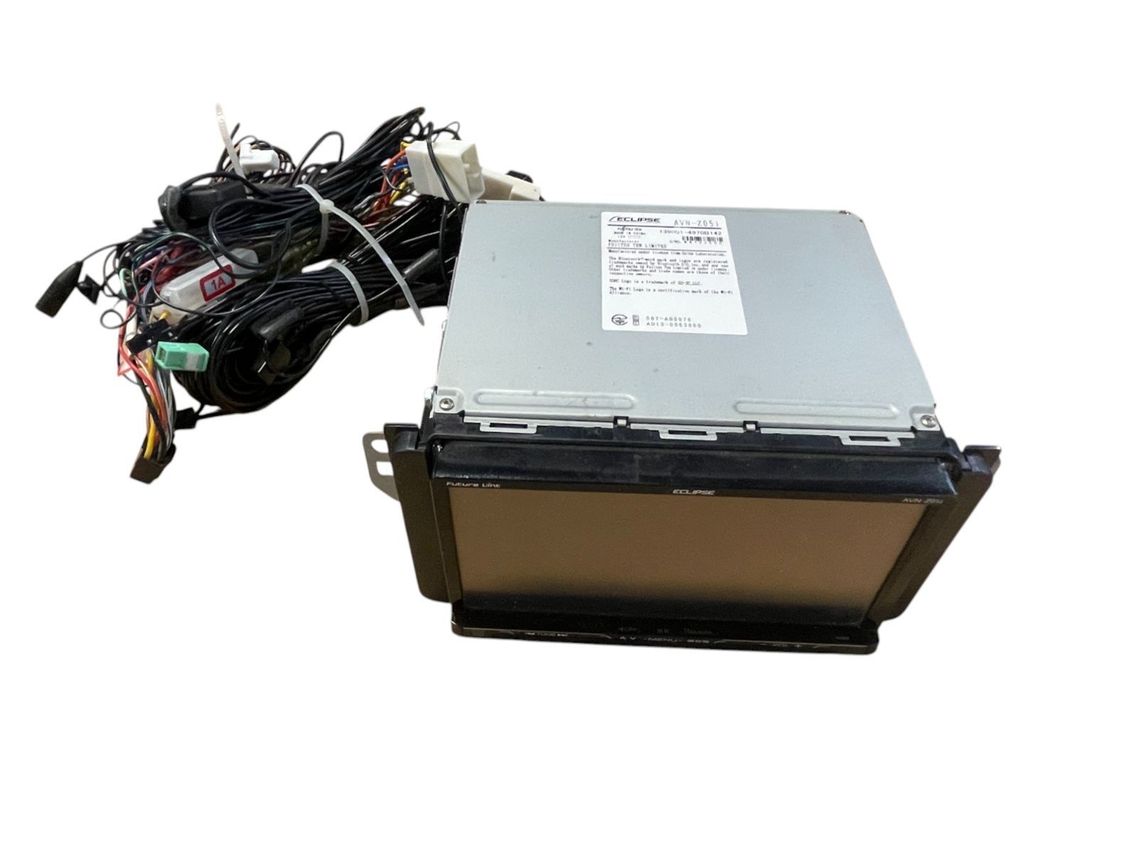 管理番号 4153 タント AVN-Z05I 社外ナビ 地図データー2015年秋版 CD、DVD、ラジオ、TV ナビ