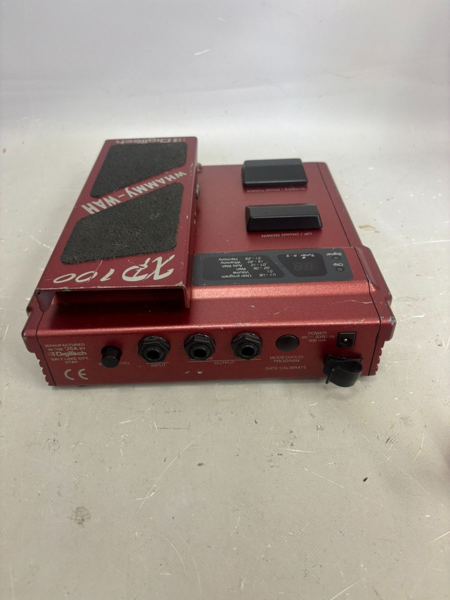 動作品】DigiTech XP100 WHAMMY WAH ワーミーペダル マルチ