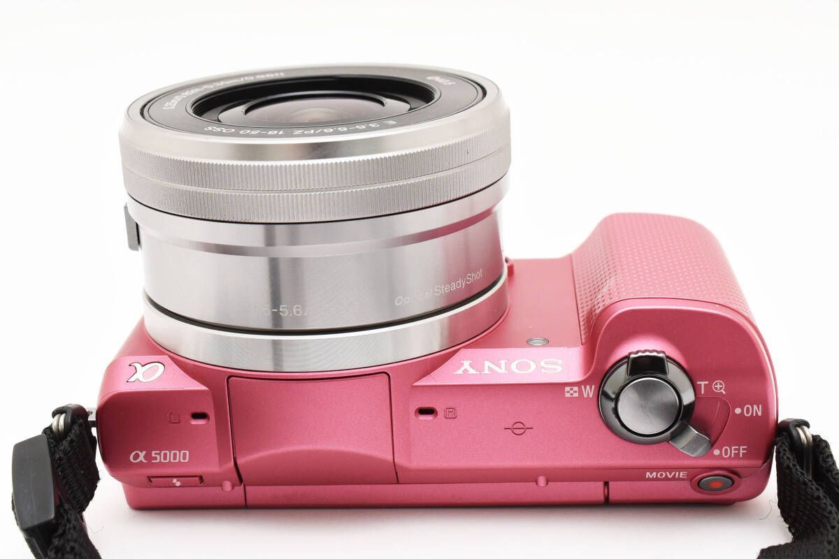 SONY α5000 ミラーレスカメラ ピンク Amazon.co.jp: SONY ミラーレス一眼 α5000 パワーズームレンズ