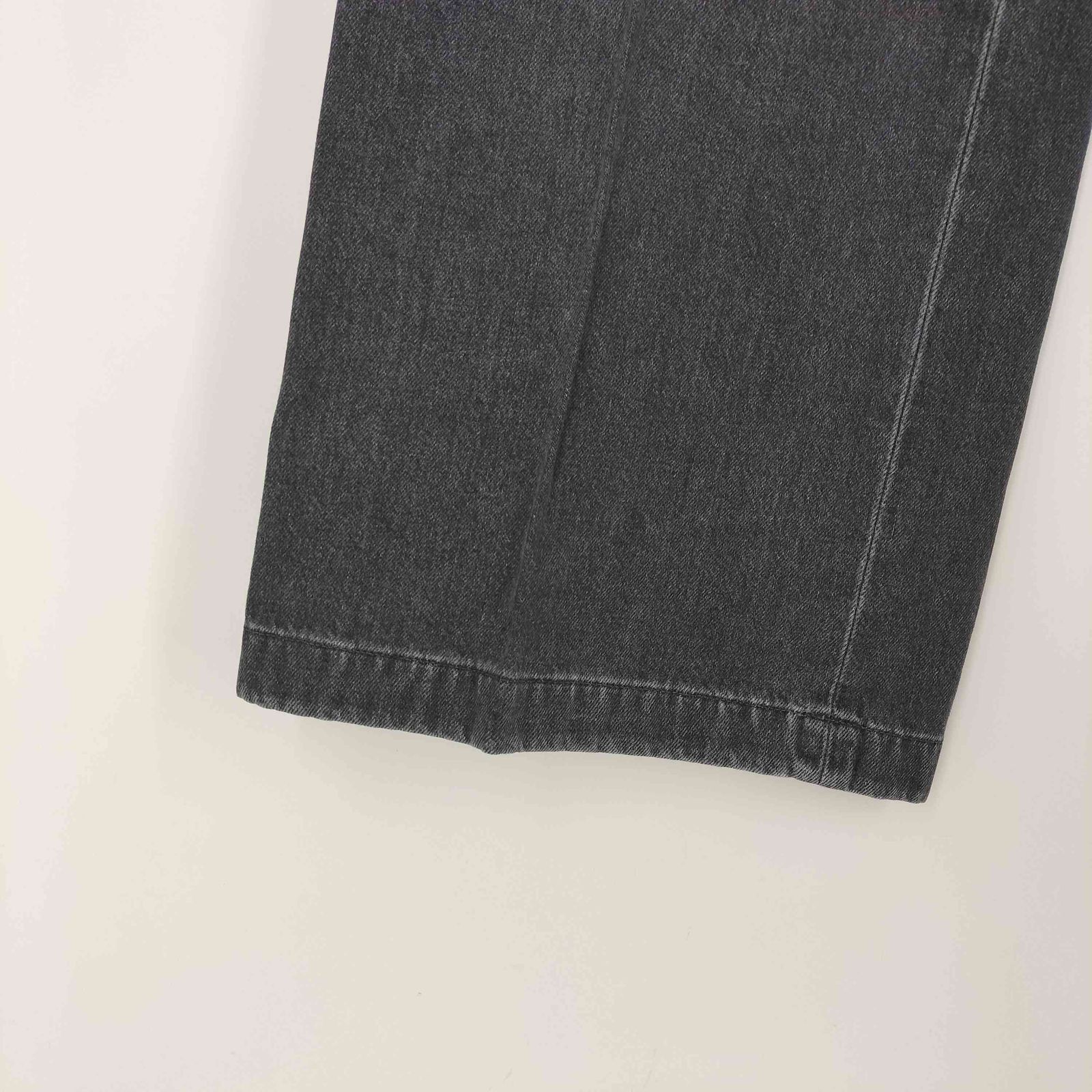ネオンサイン NEON SIGN Drill Wide Denim Pants v1.6 BLK USED メンズ 