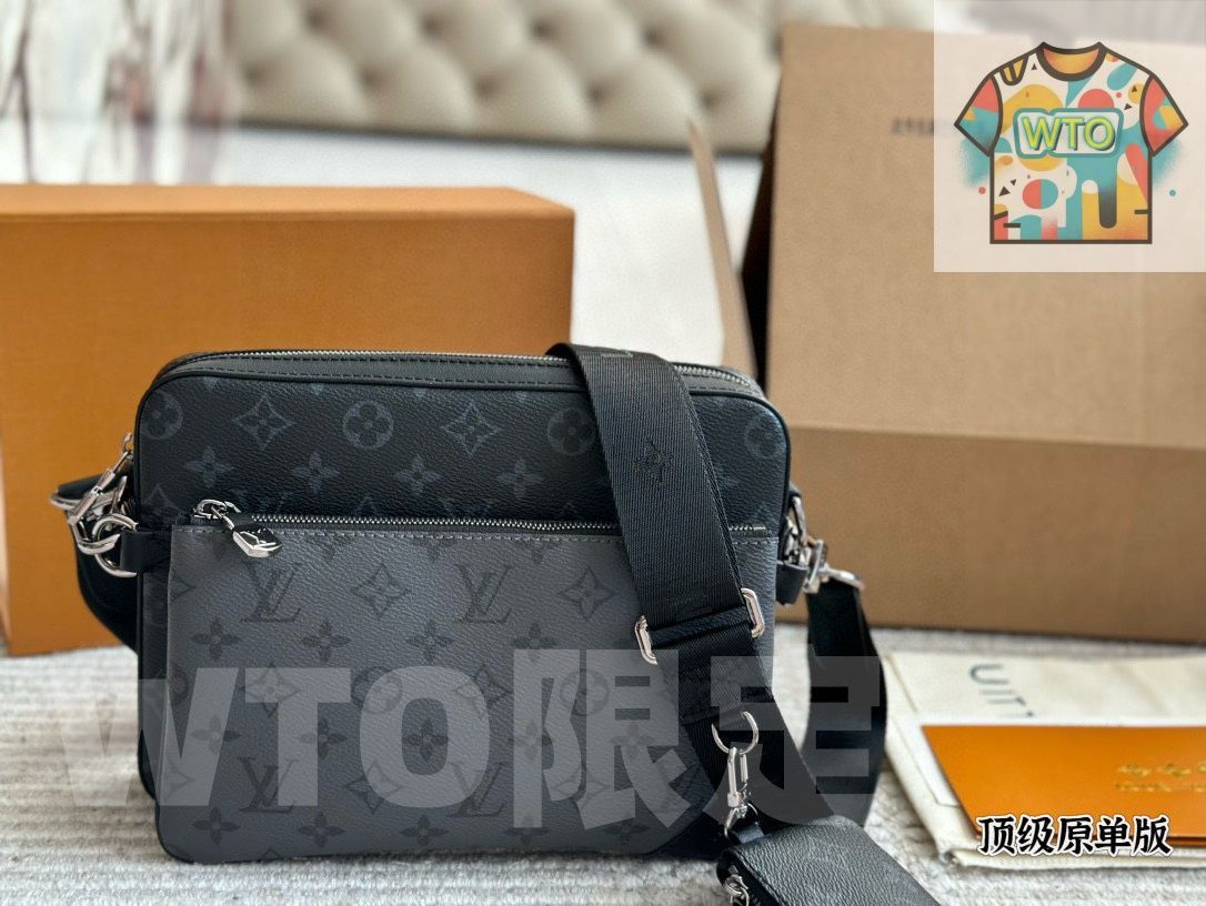 今日WTO】Louis Vuitton Trio Messenger Bag ルイヴィトン