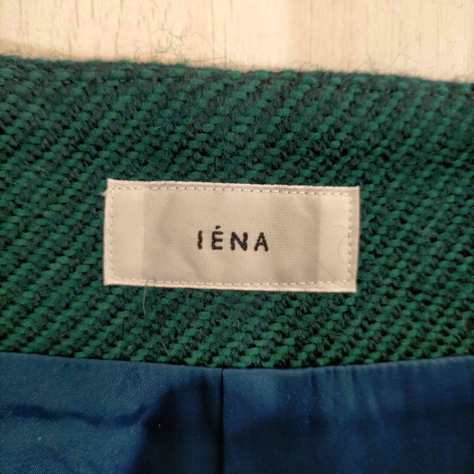 【新品タグ付】IENA ウールペンネハイウエストタイトスカート