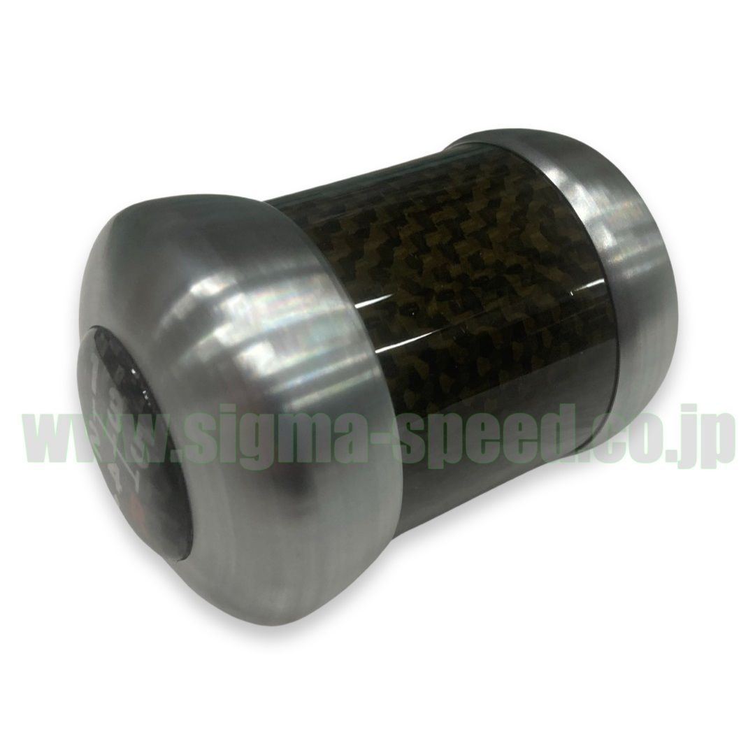 ランエボ シフトノブ カーボン&シルバー 5MT 三菱純正 EVO 7 8 9 CT9A