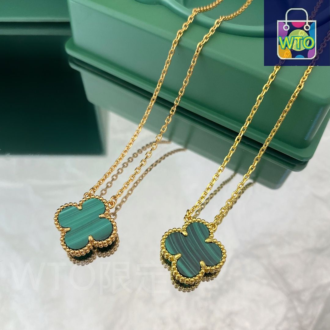 【本店】Gift人気♡VanCleef マラカイト/一生物ペンダント Van Cleef&Arpels】ペルレ クルール ペンダント マラカイト (Van