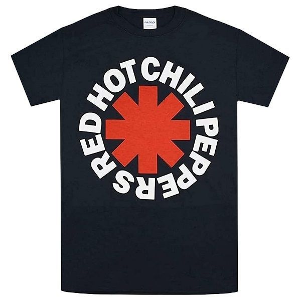 RED HOT CHILI PEPPERS レッドホットチリペッパーズ Asterisk Logo Tシャツ BLACK - メルカリ