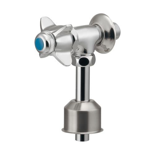 【741-130】カクダイ 小便器洗浄自閉水栓(ちょろ出しピンつき) KAKUDAI