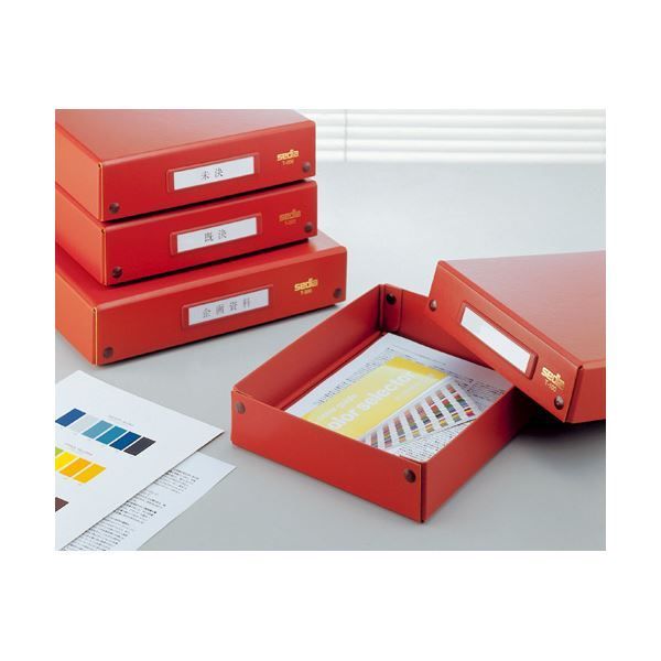 まとめ セキセイ デスクトレー A 4 茶T 200チヤ