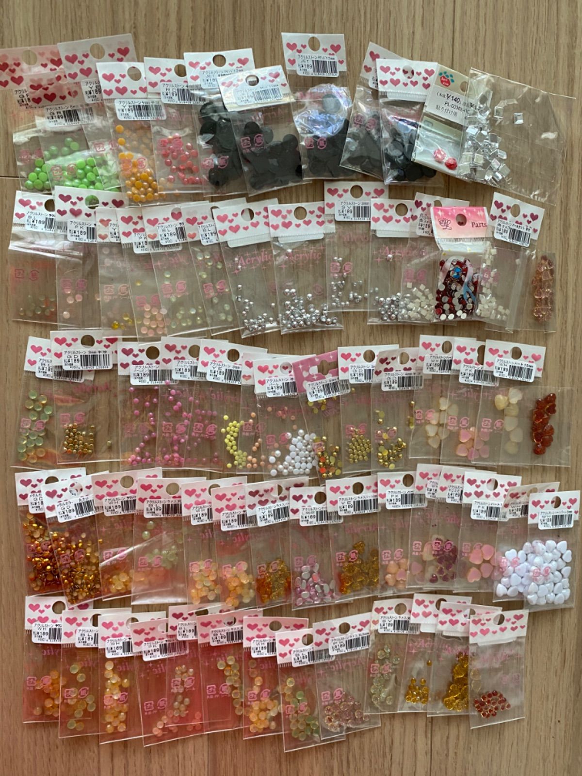 在庫セール アクリルストーン 70袋まとめて売り - メルカリ