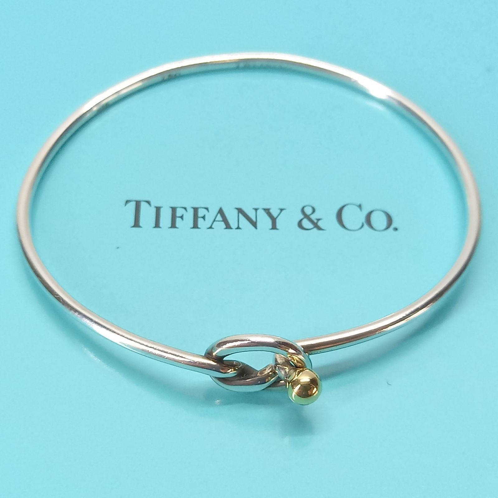 ラブノット ブレスレット 925 750 コンビ TIFFANY &Co
