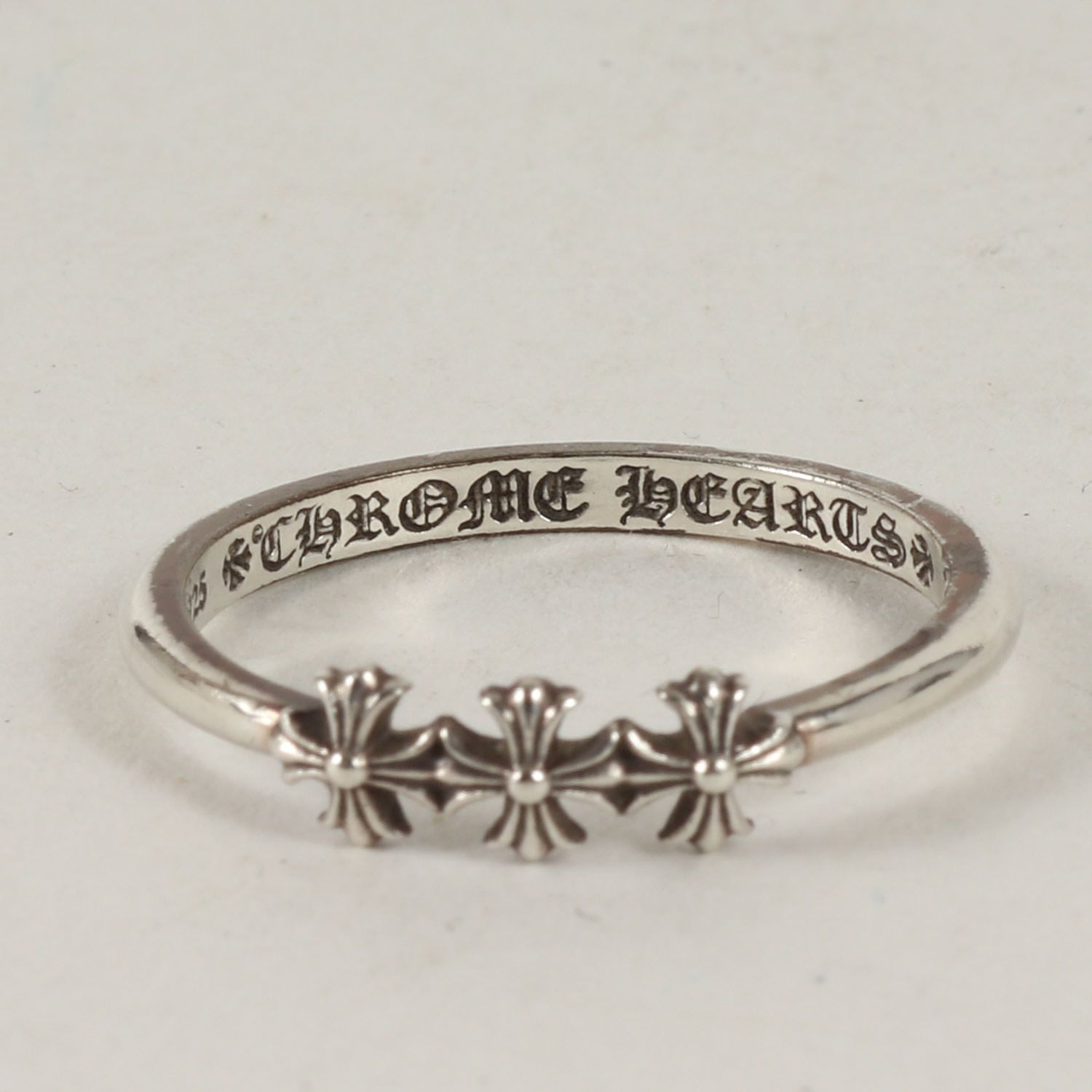 CHROME HEARTS クロムハーツ サイズ:9号 スリー CHプラス バブルガム