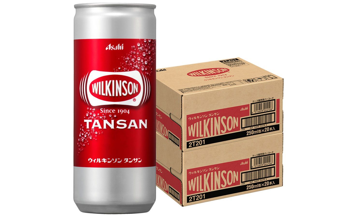 炭酸水 アサヒ ウィルキンソン タンサン 250ml×2ケース/40本