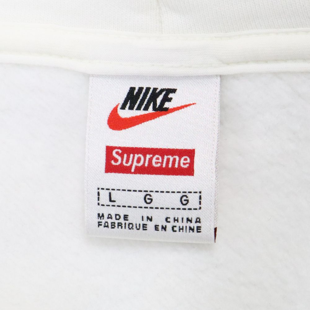 SUPREME (シュプリーム) 21SS ×NIKE Half Zip Hooded Sweat Shirt