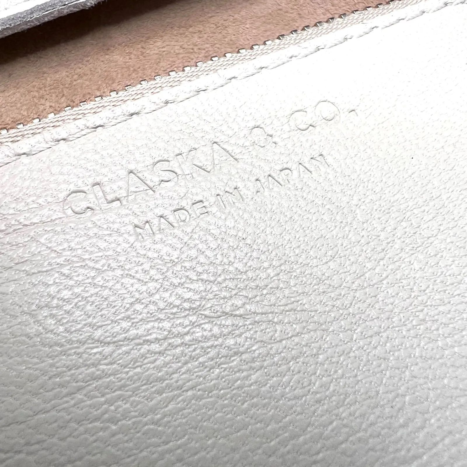 CLASKA&CO クラスカ シルバー レザー 財布 - メルカリ