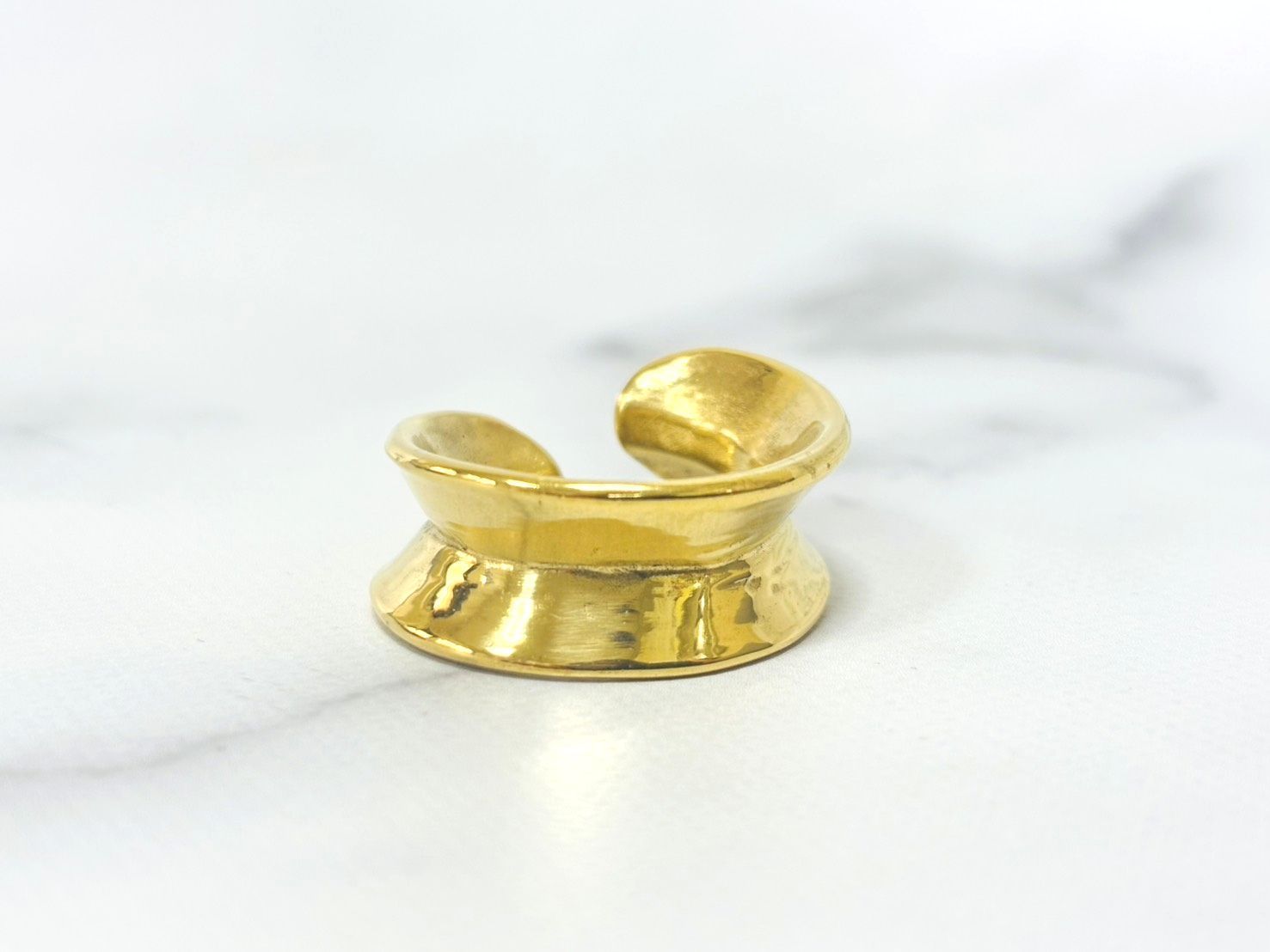 SAINT LAURENT サンローラン イヤーカフ #8 エイジングゴールド ユニセックス K30061