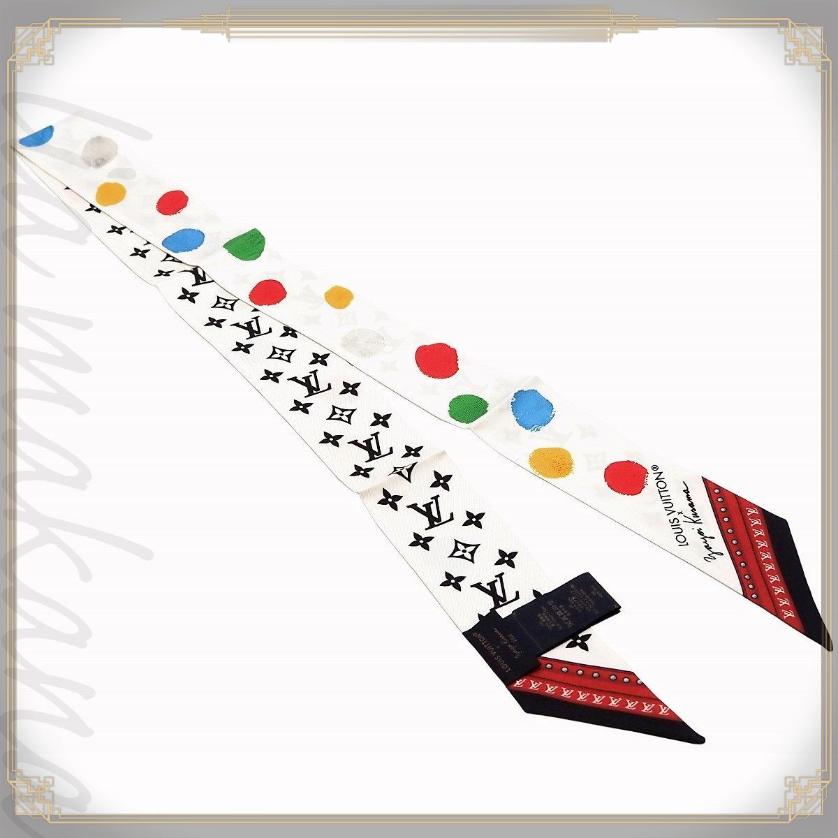 LOUIS VUITTON ストール　モノグラム　スカーフ　M71330 未使用 LOUIS VUITTON ストールモノグラムスカーフM71330 未使用