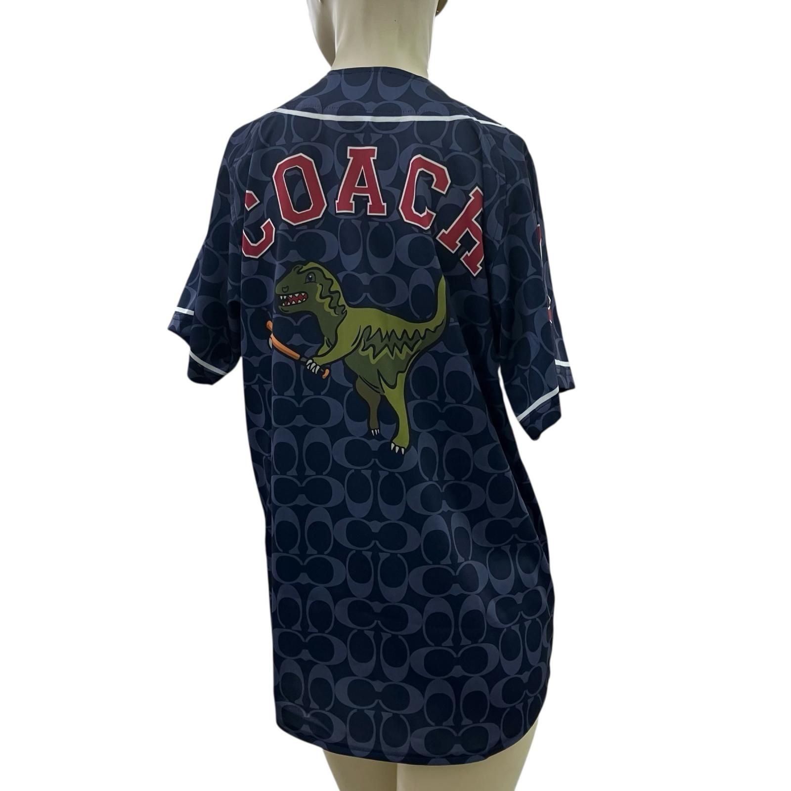 186000 COACH コーチ 西武ライオンズ ユニフォーム S ネイビー