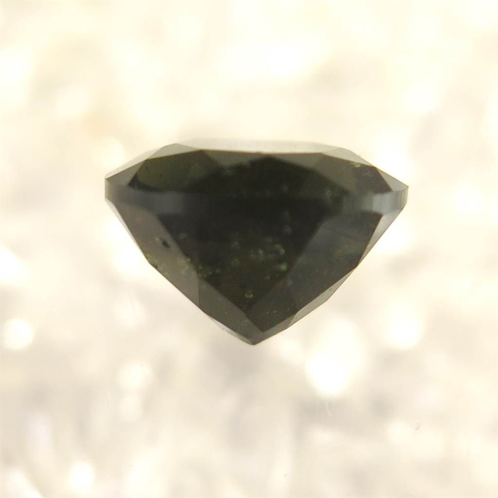 モルダバイト 8.9mmラウンドカット ルース 2.3ct 【榎本通商 83965