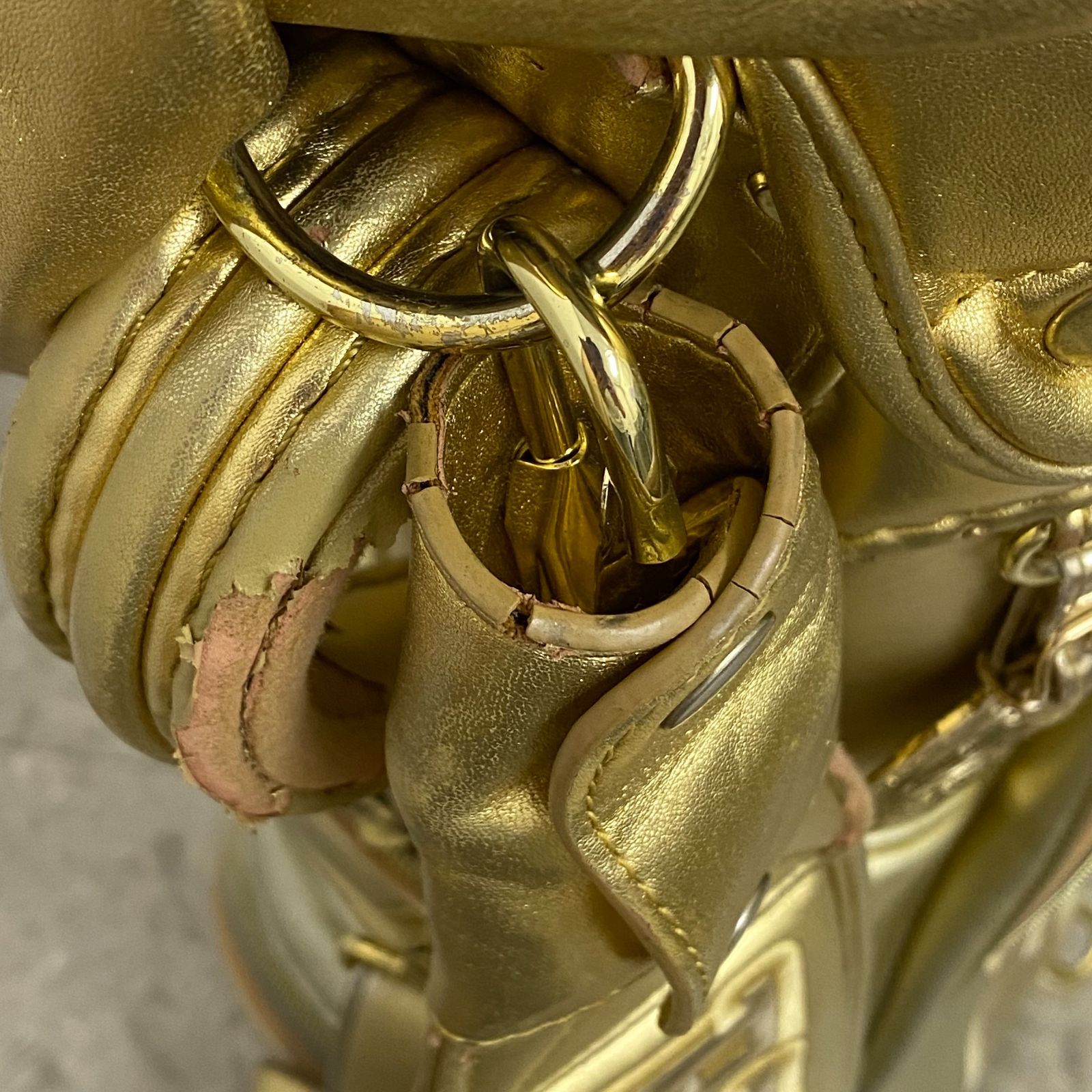 PEARLY 購入 GATES（パーリーゲイツ） キャディバッグ ゴールドカラー