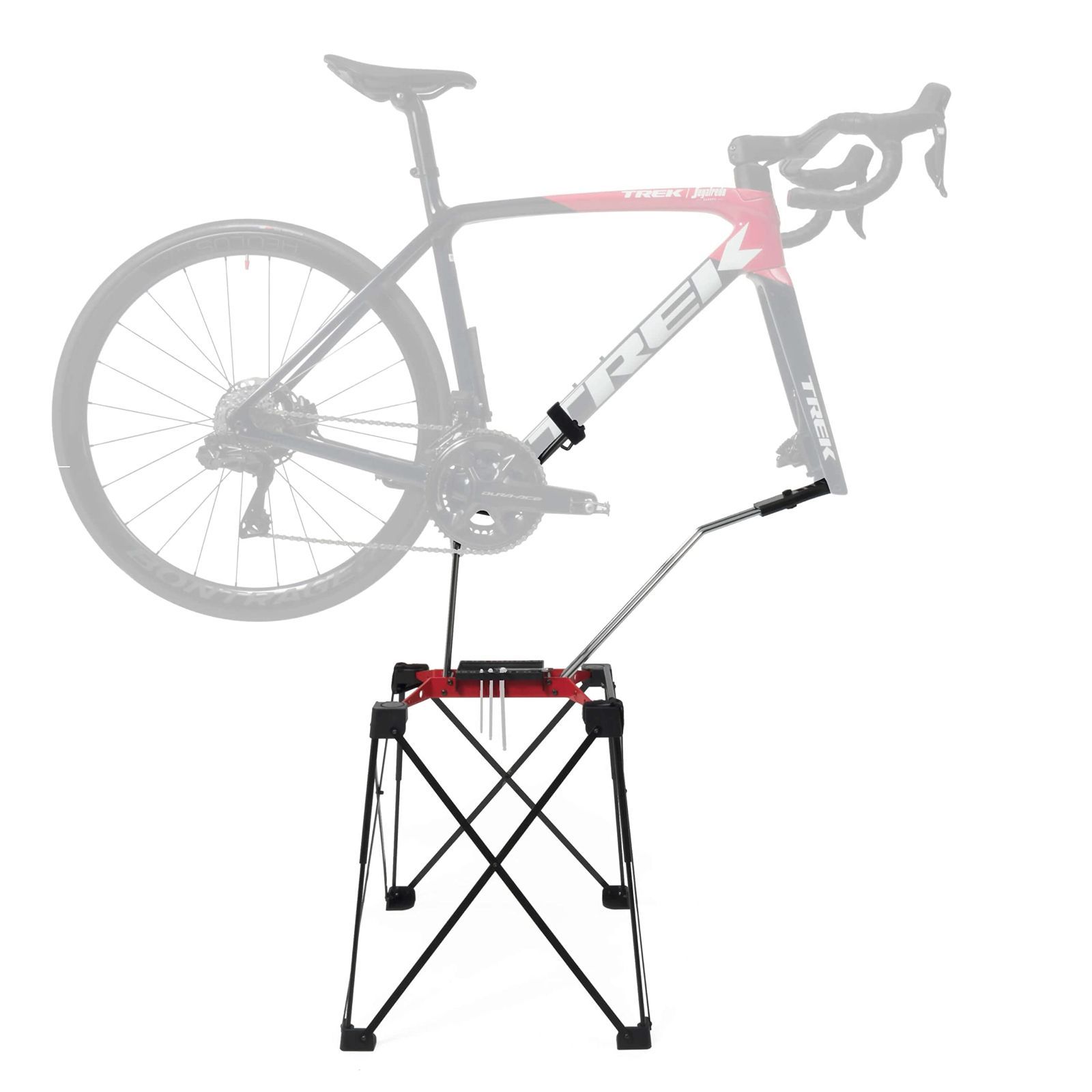 Color レッド_Style iWA1PRO iWA1 作業台 iWA アイダブルエー iWA1PRO 赤 ロードバイク スタンド ディスプレイ メンテナンス バイクスタンド 自転車 ディスクブレーキ スルーアクスル 対応