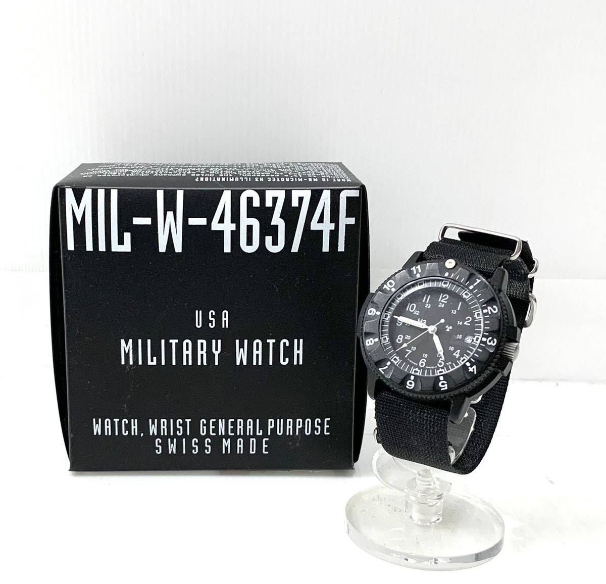 traser MIL-W-46374F ブラック traser トレーサー/TRASER/H3/タイプ6/MIL-PRF-46374G