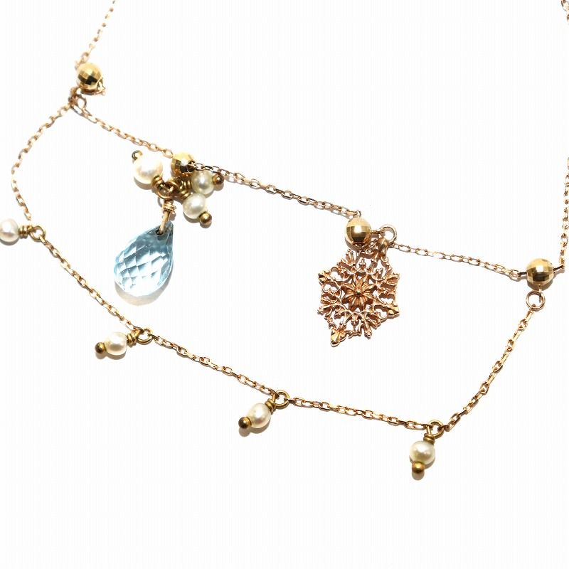 アガット agete 2016 Spring Special K10スライドチャームブレスレット