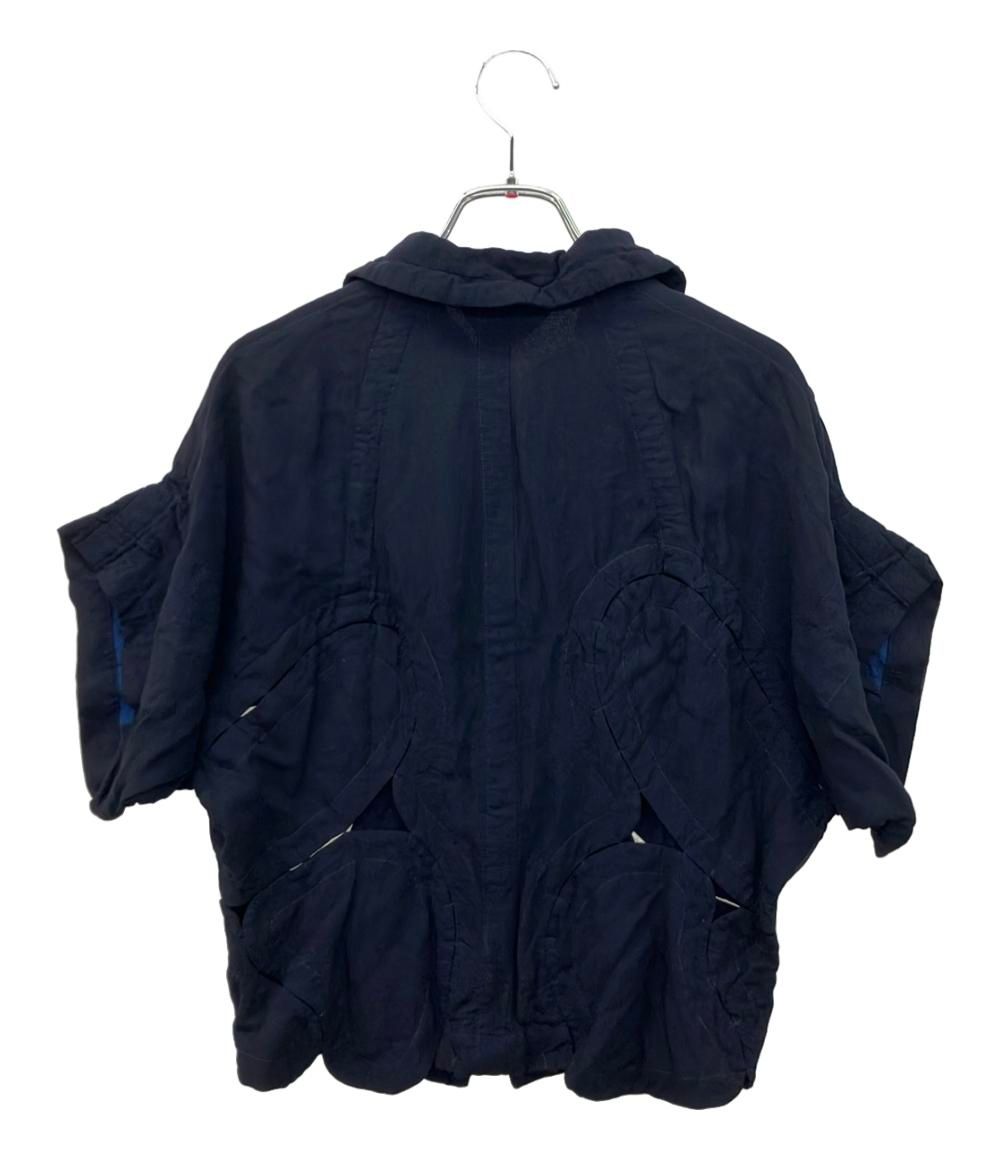 コムデギャルソン 半袖ジップアップブルゾン レディース COMME des GARCONS