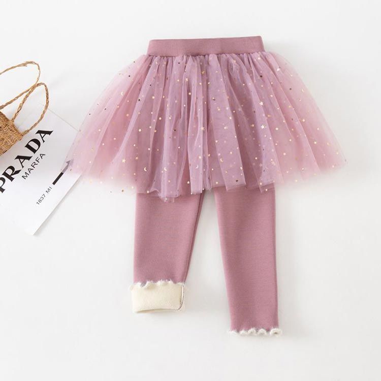 新作大登場！！ 女の子 スカート付き レギンス キッズ服 スカッツ 子供服 裏起毛 スパッツ チュチュスカート 通園 通学 伸縮性 カジュアル 防寒対策 保温 発表会 フォマール お洒落 bon1310 全国送料無料でお届け 。