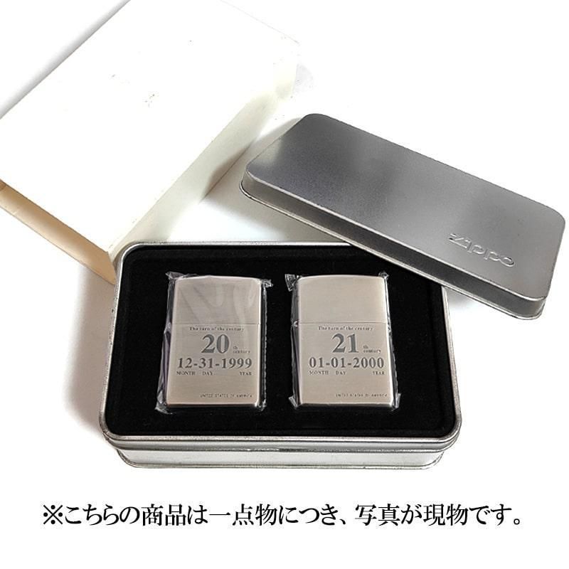 ZIPPO ライター 限定 一点物 レア 20th century ジッポ 2点 ZIPPO ライター 限定 一点物 レア 20th century ジッポ 2点