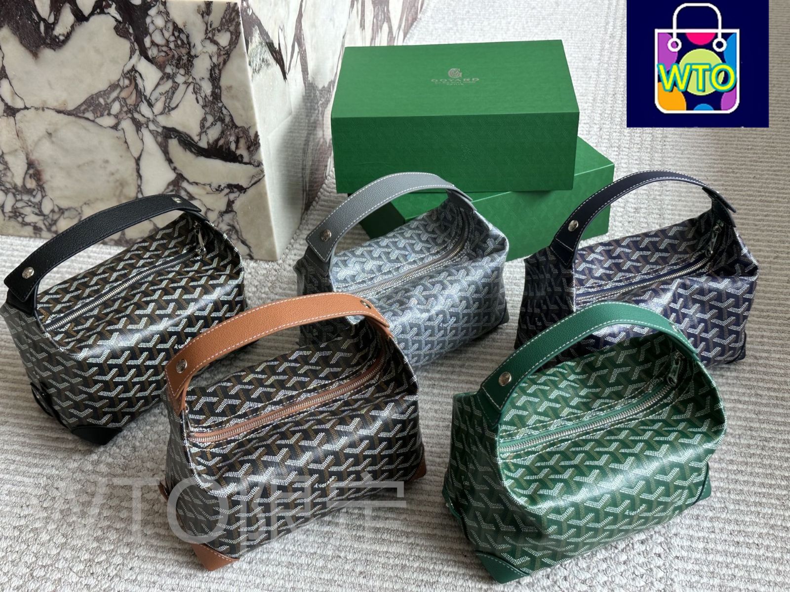 今日特価】Goyard ゴヤード洗面バッグ 隠しモデル V 新背き方
