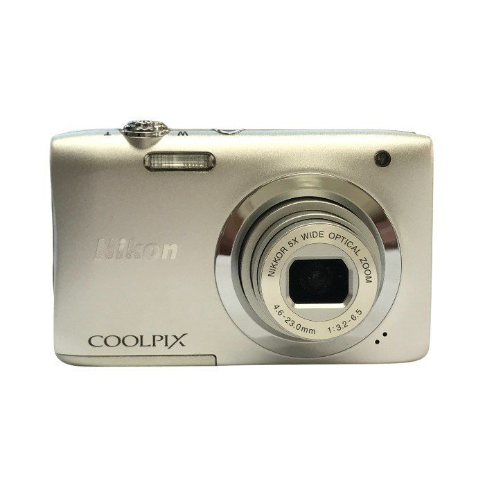Nikon ニコン COOLPIX デジタルカメラ シルバー 光学5倍ズーム