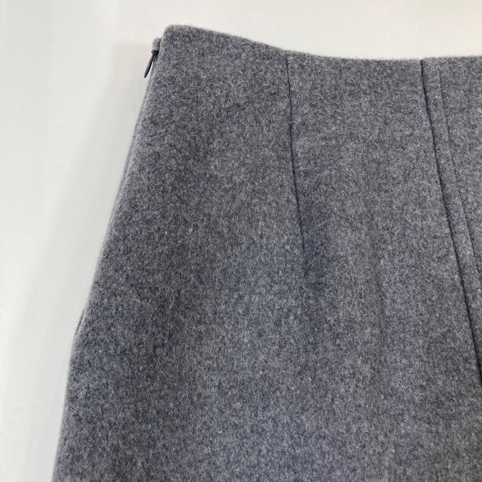 Spick＆Span スピック＆スパン メルトンAラインミニスカート 38サイズ