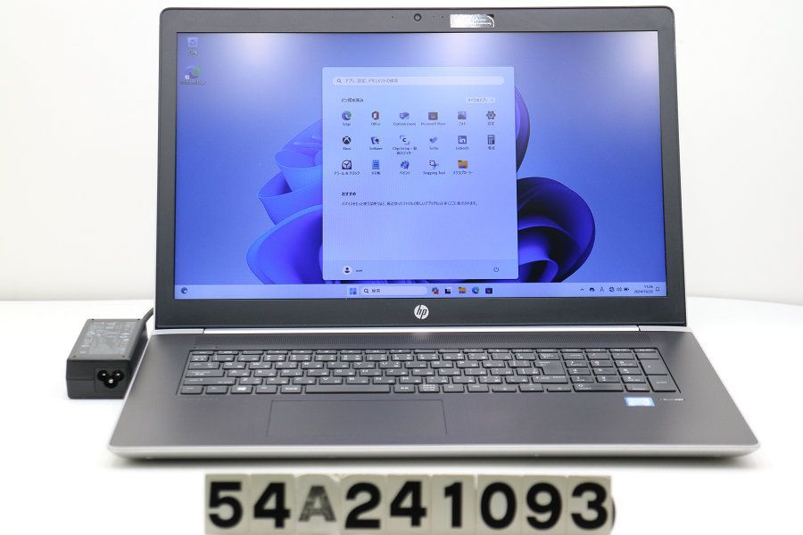 hp ProBook 470 G5 Core i5 8250U 1.6GHz/8GB/256GB(SSD)+500GB/17.3W/WXGA++(1600x900)/Win11/GeForce 930MX 【54A241093】