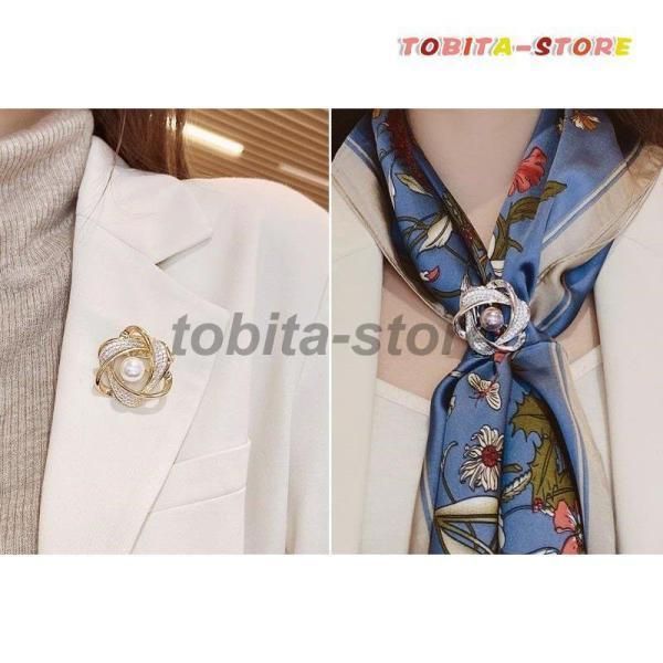 ★新価格【バブリーアクセサリー】ブローチ・スカーフリング　全34点　【レトロ】 スカーフ ブローチ お花 リング アクセサリー ゴールド オフィス