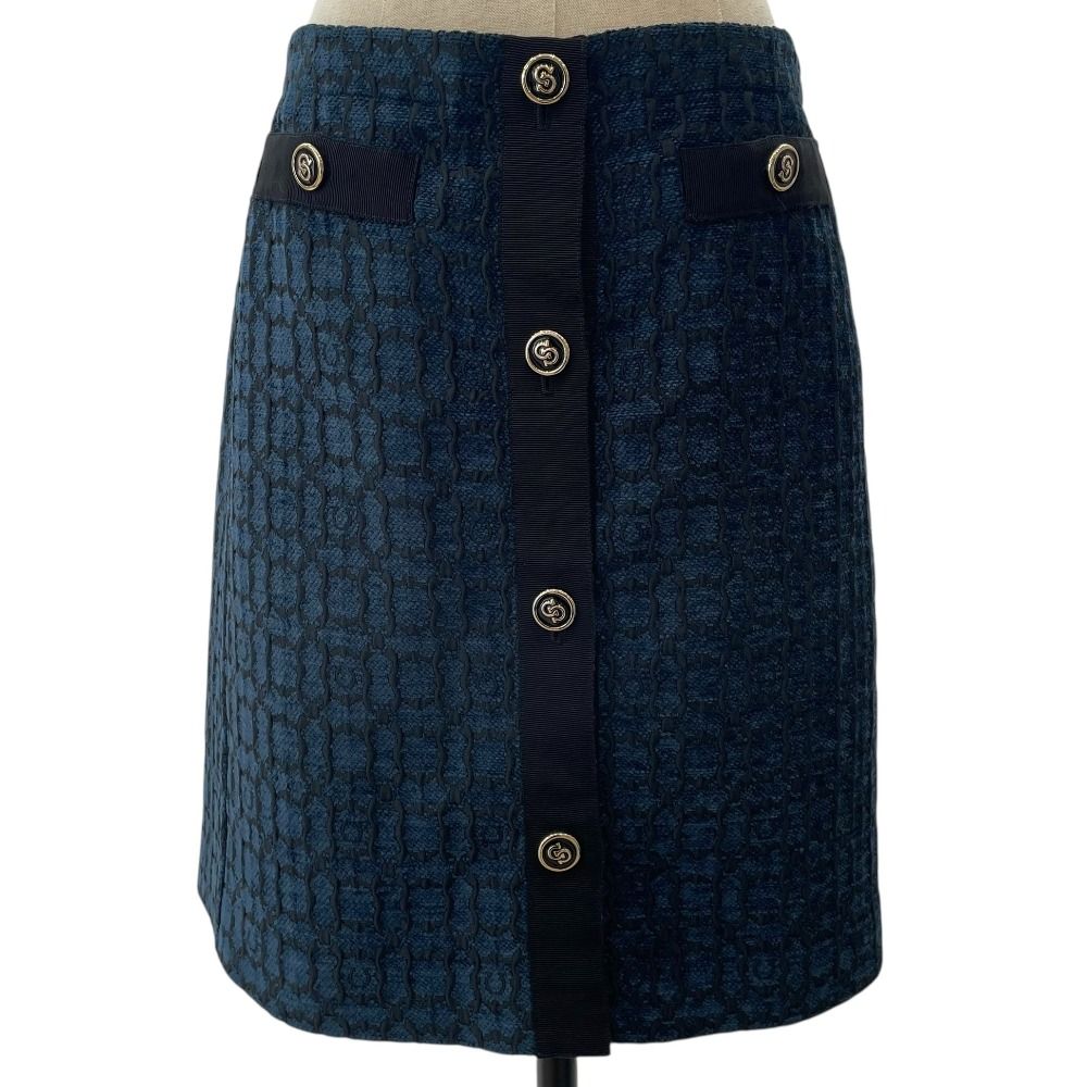 サルヴァトーレフェラガモ　スカート 美品 21AW Salvatore Ferragamo サルヴァトーレフェラガモ エン