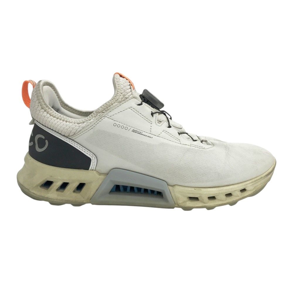 ecco エコー 130424  BIOM C4 BOA スパイクレスゴルフシューズ  ホワイト系 40 [240101489746] ゴルフウェア メンズ ストスト ecco エコー 130424 BIOM C4 BOA スパイクレスゴルフシューズ