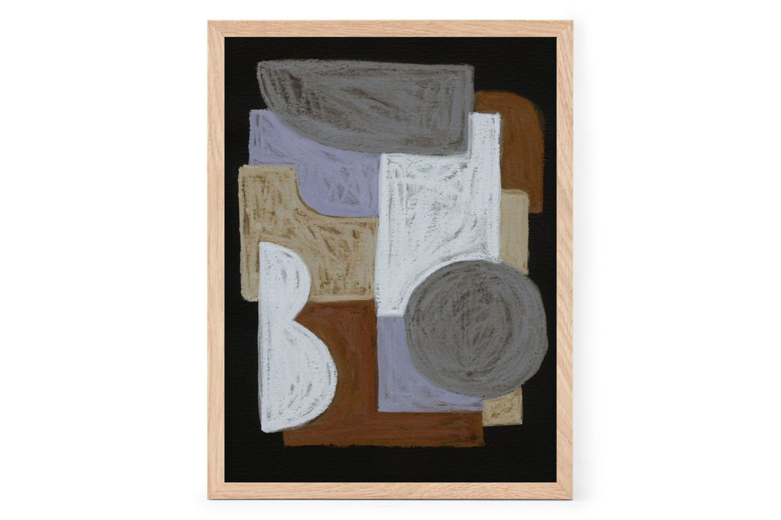 Poster - Frame アートポスター 30×40cm Chalks and Shapes 5|142x10154-30x40