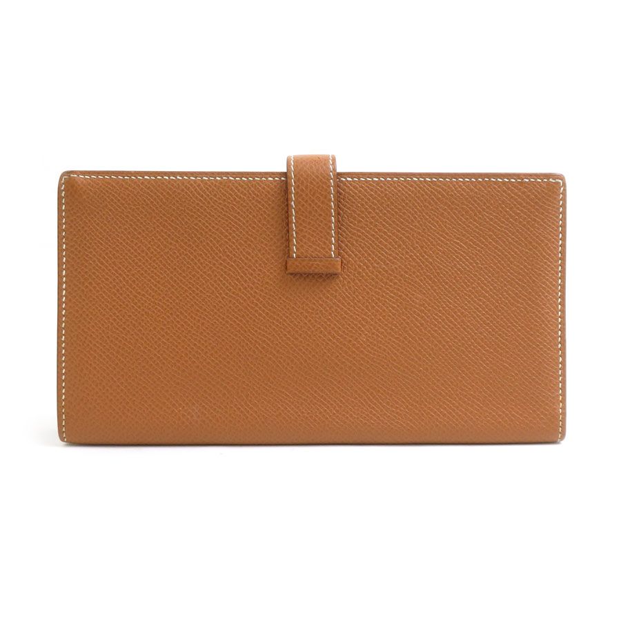 エルメス HERMES 二つ折り長財布 ベアンスフレ