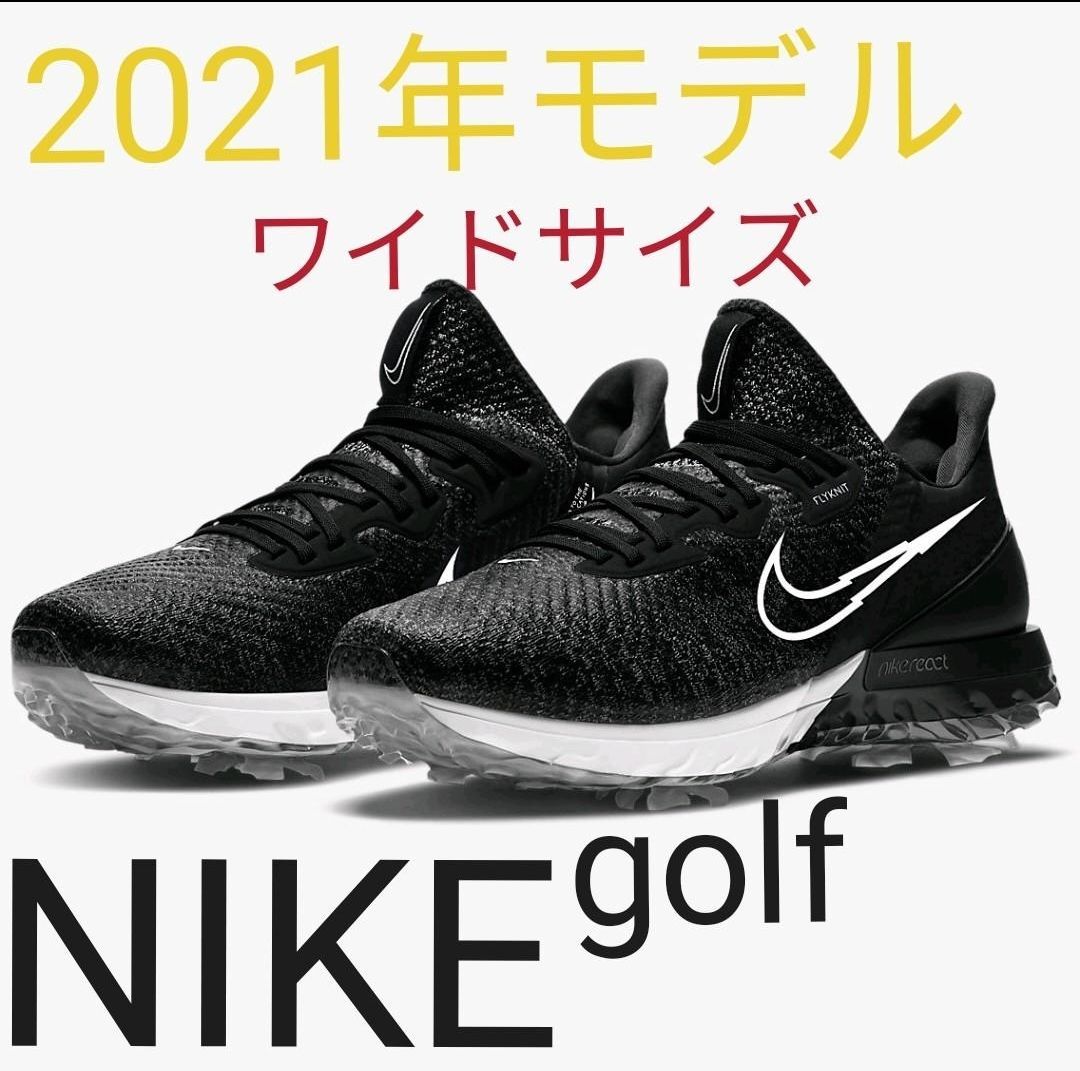 NIKE AIR ZOOM INFINITY TOUR ゴルフシューズ 27cm NIKE Air Zoom Infinity Tour Golf Black/White/White/Volt