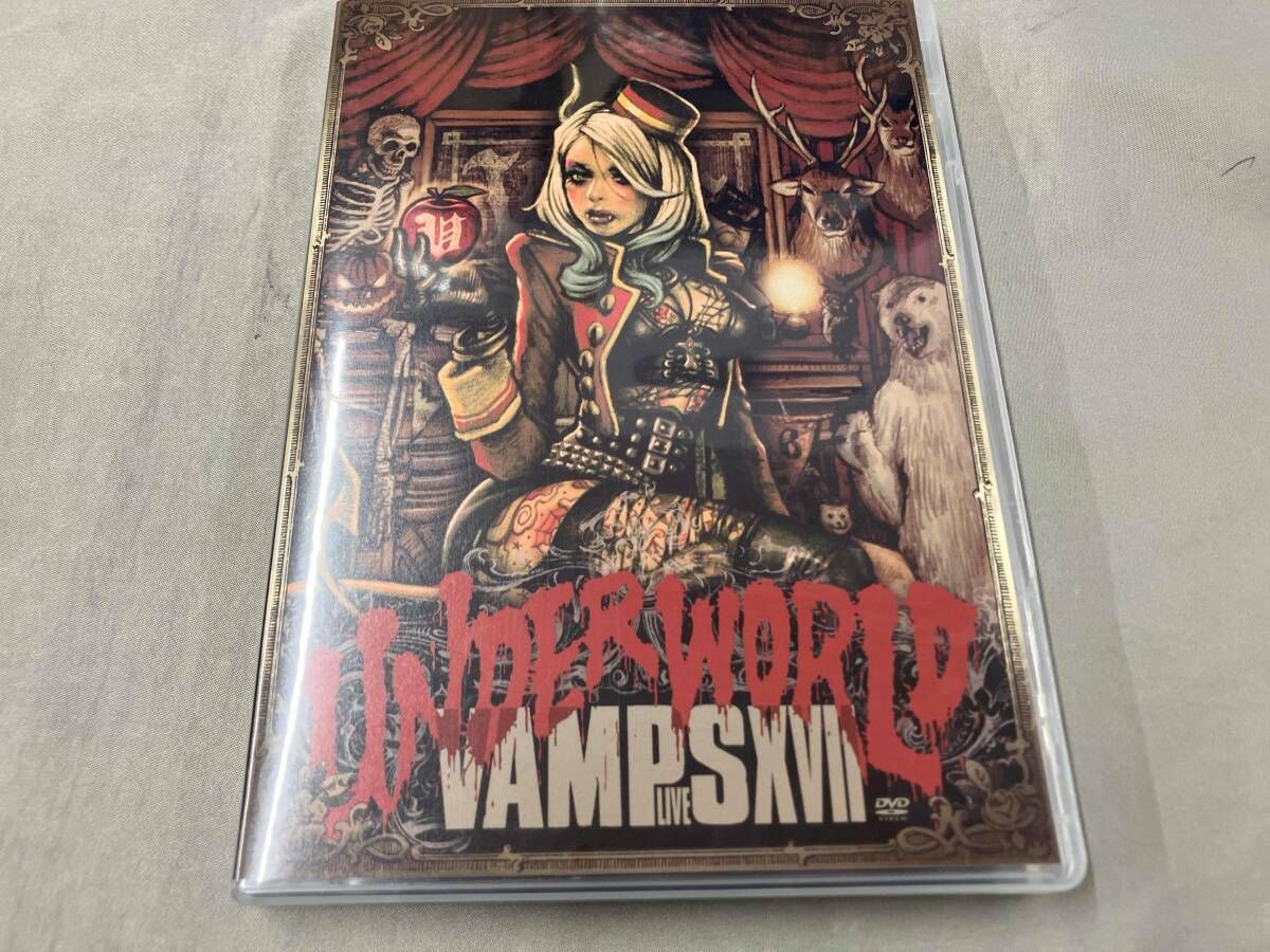 ジャンク DVD VAMPS LIVE 2017 UNDERWORLD(初回限定Goods付BOX欠