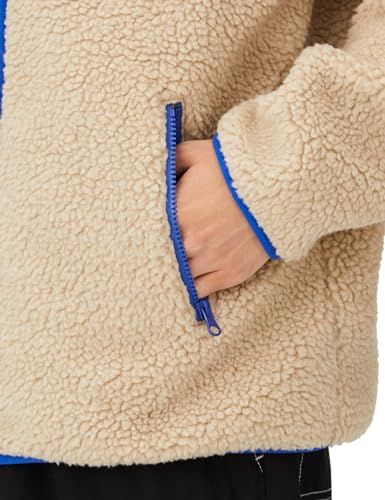 アウター ボアフリースジップジャケット