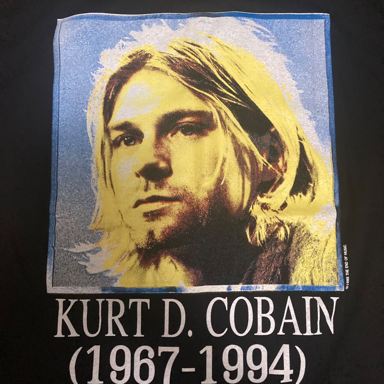 未着用美品 Kurt D.Cobain カートコバーン NIRVANA Tシャツ