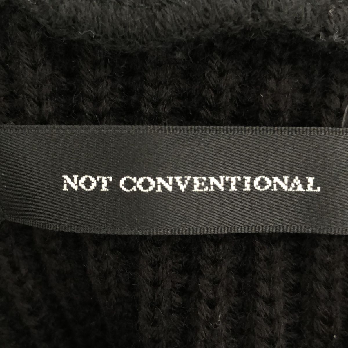 NOT CONVENTIONAL ノットコンベンショナル サイズF フリンジオーバー 