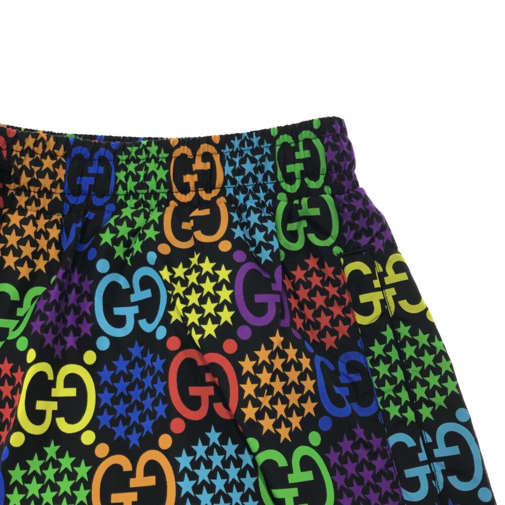 GUCCI (グッチ) Psychedelic GG Nylon Shorts GGサイケデリック 総柄