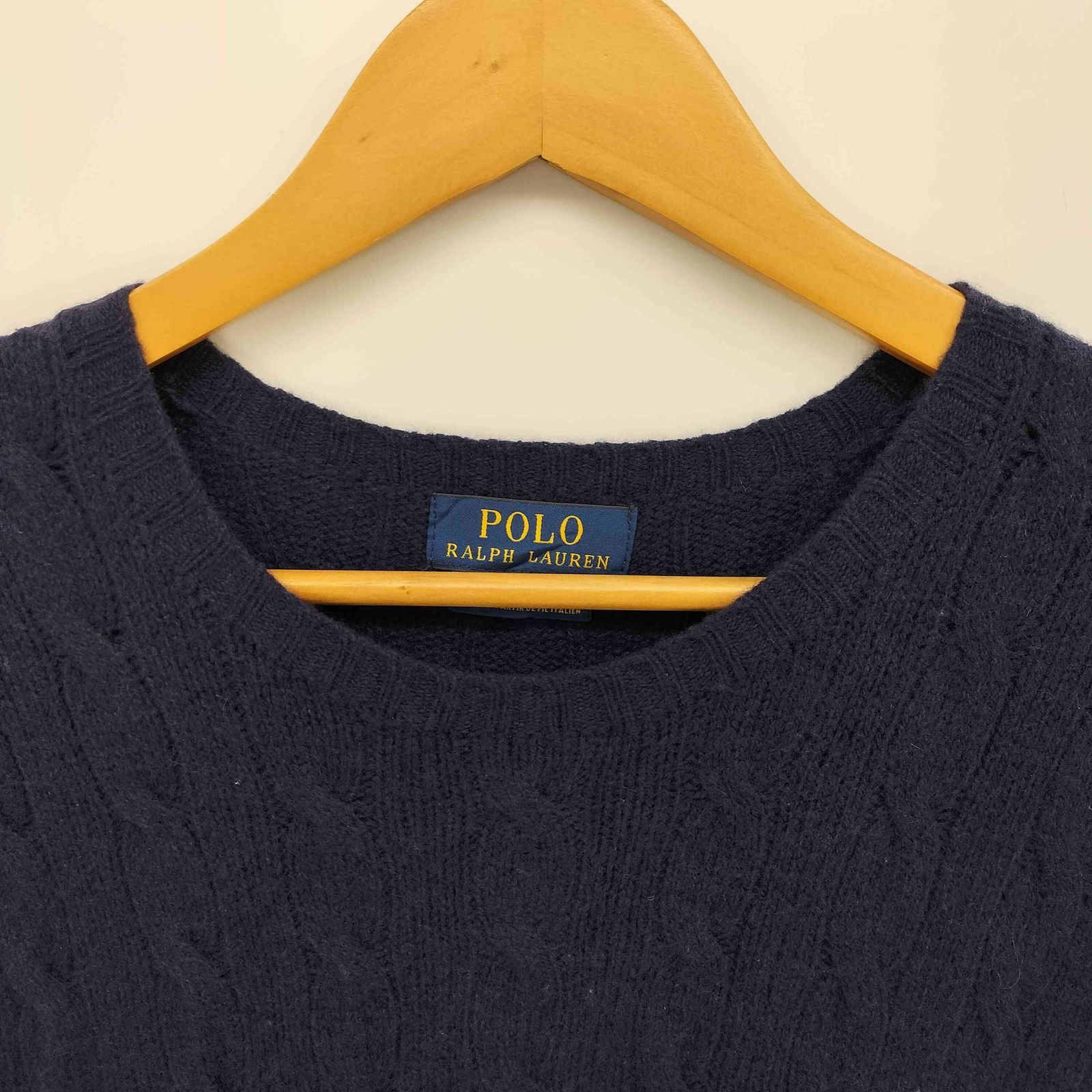 【極稀少】Polo by Ralph Lauren ポニー刺繍 ラムウールベスト ポロラルフローレン POLO RALPH LAUREN ポニー刺繍 ニット