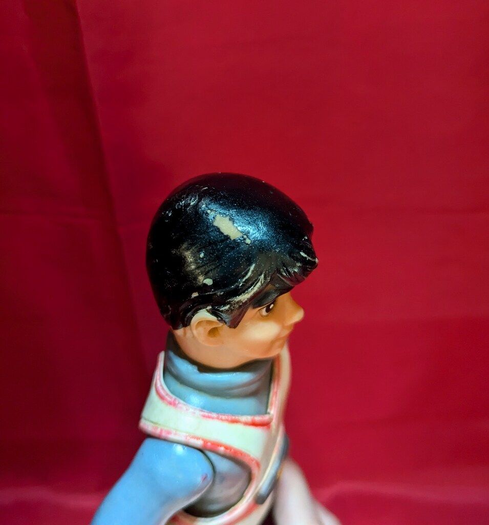 バンダイ スタンダードソフビ シルバー仮面 面替え 265mm グレー成型