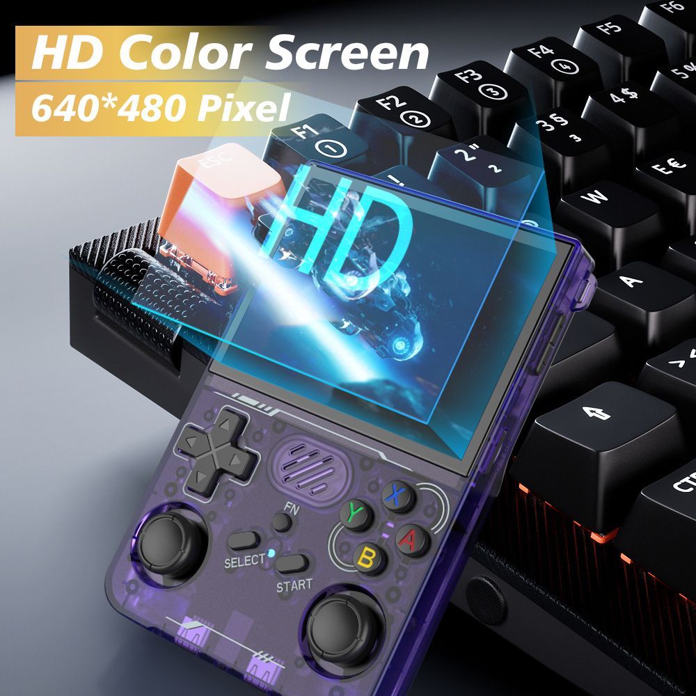 在庫処分】R36XX (128GB) レトロゲーム機・3.5インチIPS大画面