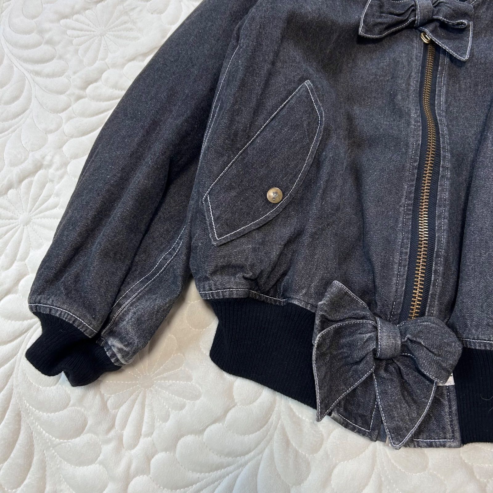 ヴィンテージ レア PINK HOUSE 90's ピンクハウス ビッグリボン ロゴ